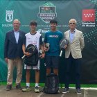 Alejandro Alonso Carrera junto con su compañero, el mallorquín Ian García Calvo.