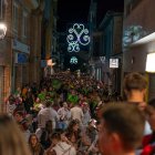 Ambiente en las calles de Valencia de Don Juan durante las fiestas.