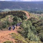 La feria comienza con una ruta guiada.