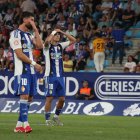 La SD Ponferradina perdió ante el Pontevedra CF en su estreno en El Toralín.
