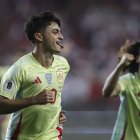 Pedri hizo dos goles ante Turquía.
