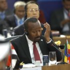 El primer ministro de Etiopía, Abiy Ahmed, en una imagen de archivo. EFE/Antonio Lacerda.