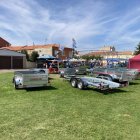 Una zona de la feria multisectorial de Santa María.