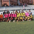 SD Ponferradina B y Atlético Trobajo (arriba) y los equipos del Cuatrovientos alevín y benjamín (abajo).