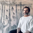 El artista berciano Fernando V. Mourelo.