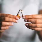 Archivo - Tabaco, dejar de fumar.