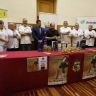 Participantes en la presentación de la feria agroalimentaria.