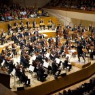 La Orquesta Nacional de España, en un concierto en el Auditorio Nacional.