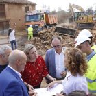 Blanco conoció de primera mano las labores de desescobro en Castrocalbón.