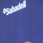 Josep Oliu, presidente de Banco Sabadell, ayer.