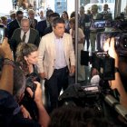 Mazón ayer, en un acto público en Elche.