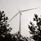  Imagen de un aerogenerador.