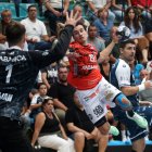 Gonzalo Pérez fue la estrella del Ademar con nueve goles