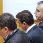 Rafael Delgado y los hermanos Alberto y Francisco Esgueva.