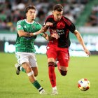 Acción en la que Andoni López convirtió el tanto deportivista en su 60º partido oficial.