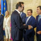 El consejero de Economía y Hacienda y portavoz, Carlos Fernández Carriedo, participa en el Consejo Interterritorial de Internacionalización para analizar el acuerdo arancelario entre la Unión Europea y Estados Unidos.