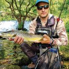 Aitor Fernández, tercero, lideró la gran actuación de los pescadores leoneses en el Autonómico.