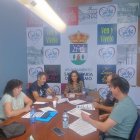 Un momento de la presentación de las actividades.