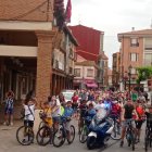 Una edición pasada del Dïa de la Bici en Santa María del Páramo.