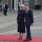 Brigitte y Macron, en una de sus apariciones juntos en público en París.