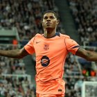 Marcus Rashford se convirtió en el jugador decisivo del Barcelona al anotar los dos goles.