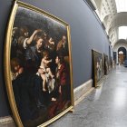 Paredes recién pintadas en El Prado.