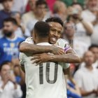 Militao y Mbappé hicieron los goles del Real Madrid.