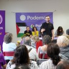 Podemos Castilla y León celebra un encuentro con la militancia en el que su coordinador, Miguel Ángel Llamas, analizó la cita electoral autonómica de marzo de 2026.