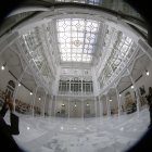 Vista del interior del edificio del Banco de España.