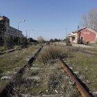 Estación de ferrocarril de Valderrey, en una imagen de archivo.
