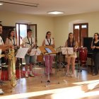Audición de los alumnos de saxofón del pasado curso.