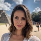 Una modelo creada con IA.