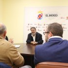 La reunión se celebró en la sede del Consejo Comarcal del Bierzo.