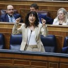 Ana Redondo ayer, en el Congreso.