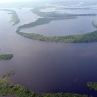 El equilibrio ecológico en la cuenca del Amazonas conserva paraísos vírgenes.