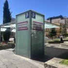 Aparcamiento de Santo Domingo en León.