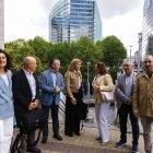 Reunión de la consejera González Corral y las organizaciones agrarias de CyL en Bruselas.