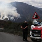 La zona de los Compludos se vio afectada este verano