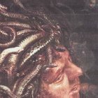 Detalle de “Cabeza de Medusa” (Galería de los Uffizi, Florencia).