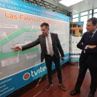 Visita de Carriedo a Tvitec en Cubillos del Sil