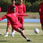 La Cultural, en unos de sus últimos entrenamientos afinando la puntería.