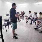 Un momento del rodaje de 'Divergentes'.