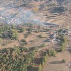 Incendio en Acisa de las Arrimadas.