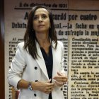 La presidenta de Redeia, Beatriz Corredor.