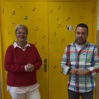 Responsbles de la escuela municipal.