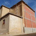 Pared reformada en la iglesia de Matanza de los Oteros.