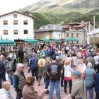 Mucho público se dio cita en la feria de Picos en Valdeón.