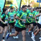 Imagen de los participantes en la carrera