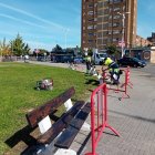 Trabajos en la avenida de la Libertad