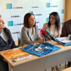 Fernando Bandera, María Pettit, Ana Fernández Caurel y Andrés Vidales, en San Andrés